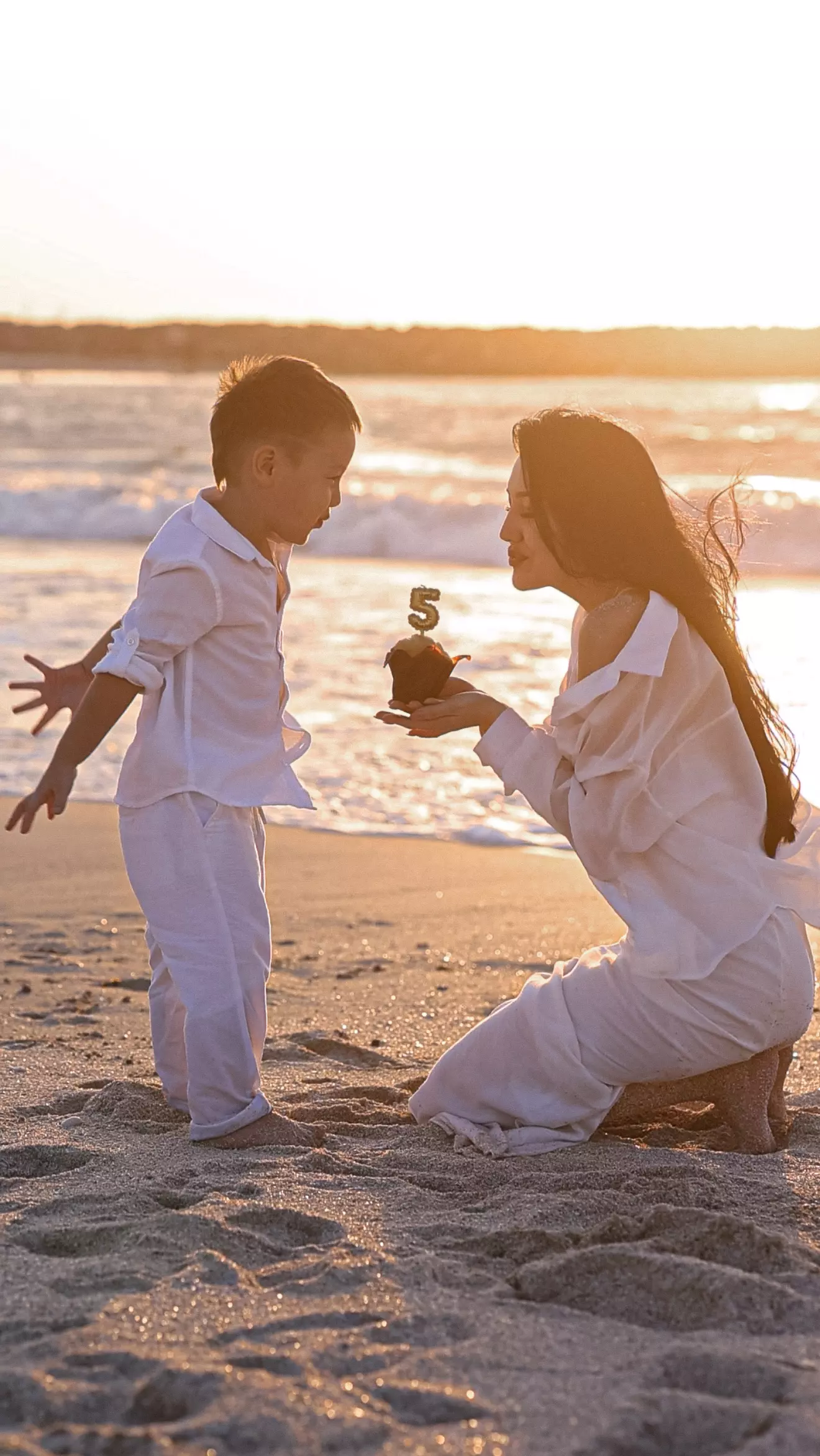 Photo of Maftuna & her son 9